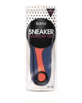 Bama Sneaker Всекидневни гелови стелки с изрязване размер 42/46